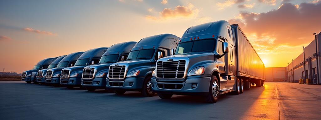 The Associated Moving & Storage Co., Inc. fleet ready for dispatch